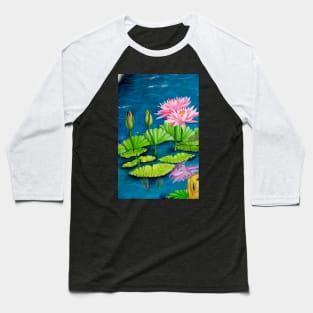 water lilies Baseball T-Shirt